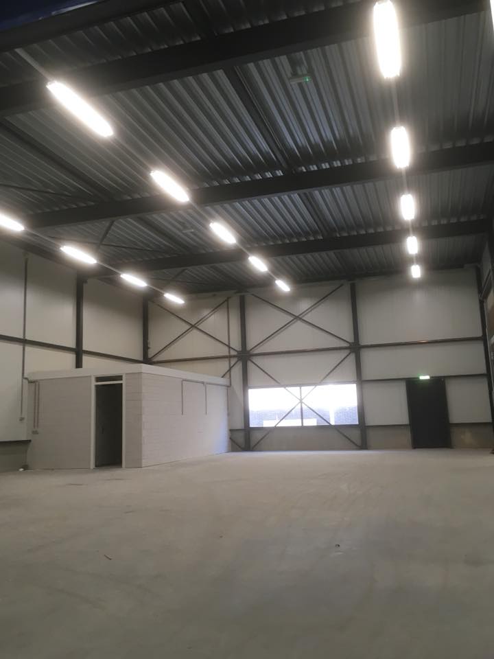 Nieuwbouw bedrijfshal Nijmegen